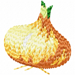 Garlic Embroidery Design 2 Garlic Embroidery Design 2
